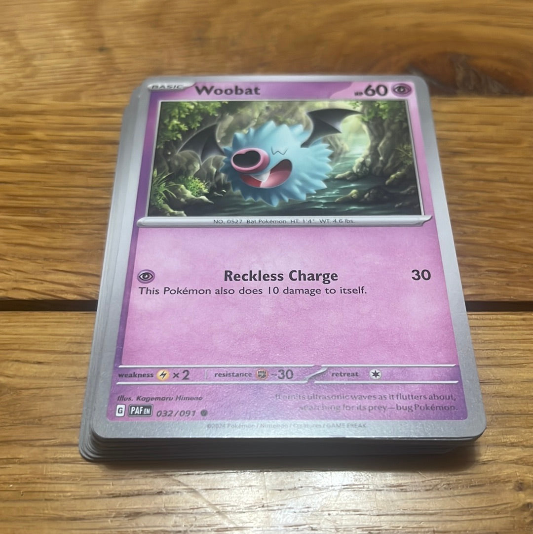 Paldean Fates: Woobat #32 Paldean Fates: Woobat #32